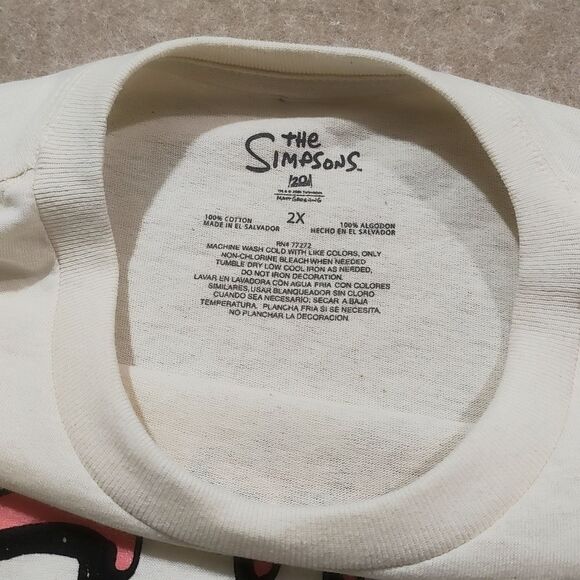 The Simpsons Short Sleeve T-Shirt #7 - Picture 6 of 6